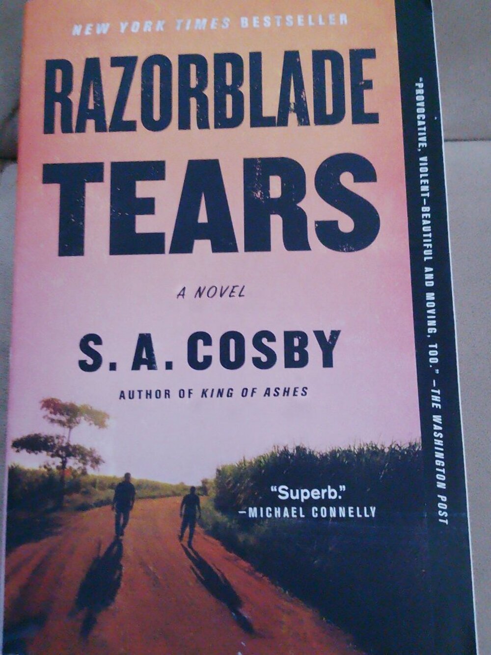 RAZORBLADE TEARS by S.A. COSBY